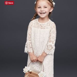 Flower Girl David’s Bridal Dress